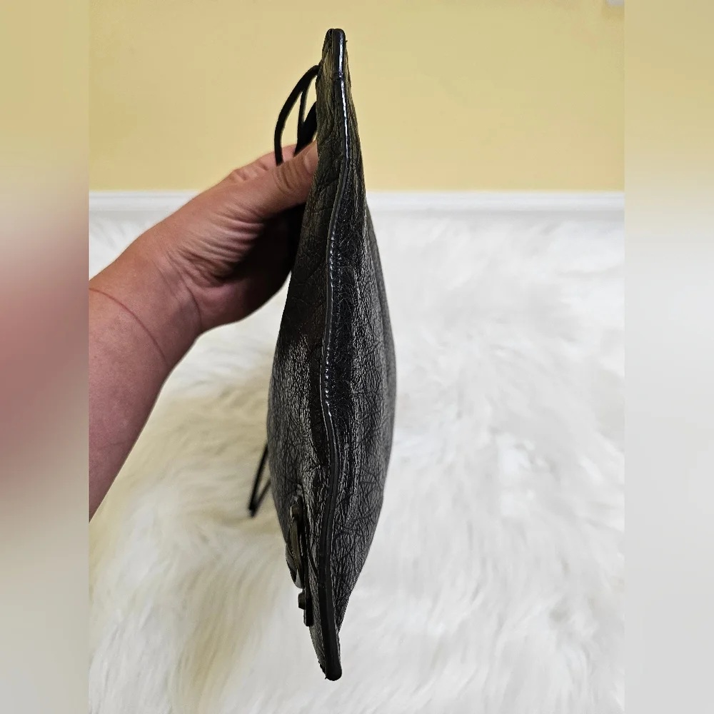 Balenciaga 2015 Lambskin Motocross Classic Zip Around Flat clutch bag - Picture 4 of 17